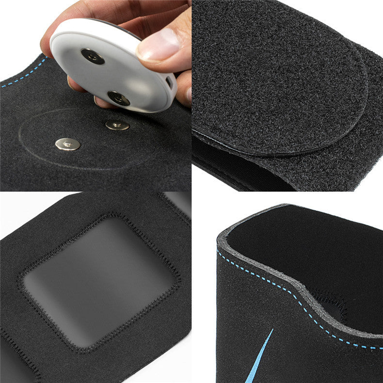 Collage of a black phone case with close-up details