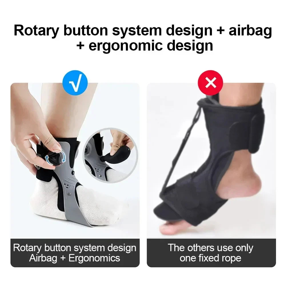 Adjustable Ankle Support – Compression Ankle Brace for Stability & Pain Relief