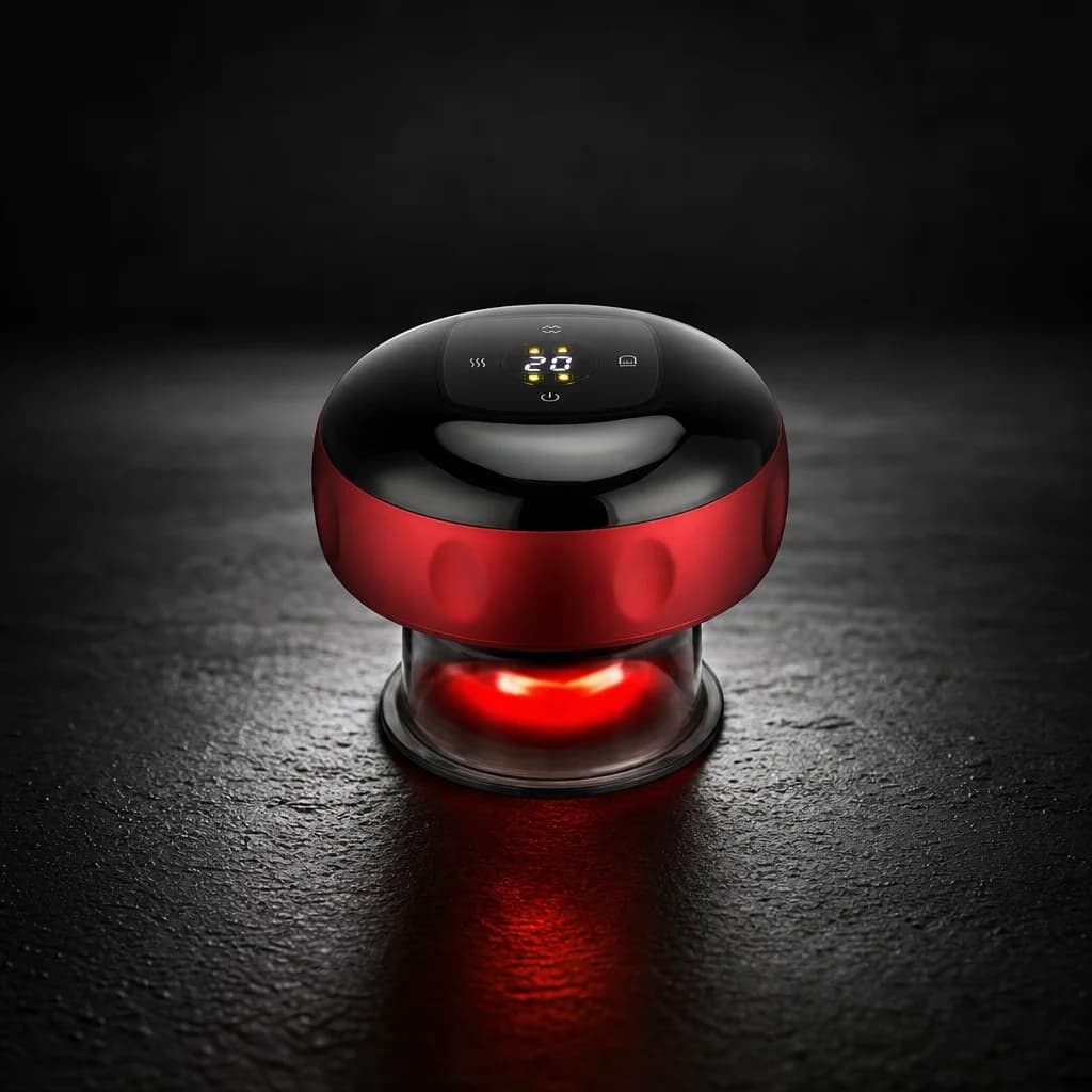 Electric Vacuum Cupping Massager for Muscle Recovery & Body Therapy